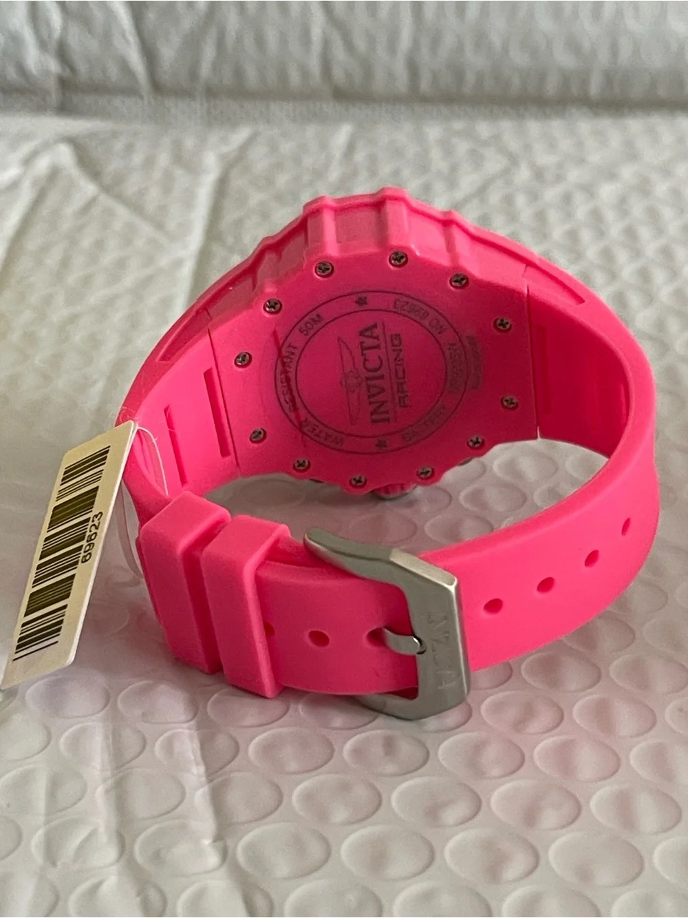 Invicta Racing Valyron Unisex Watch - 41mm, Pink (69623) new
